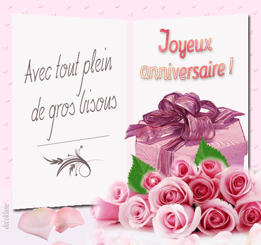 Carte Joyeux Anniversaire
