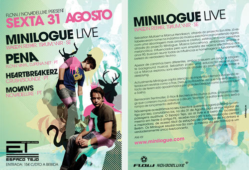 Minilogue Flyer