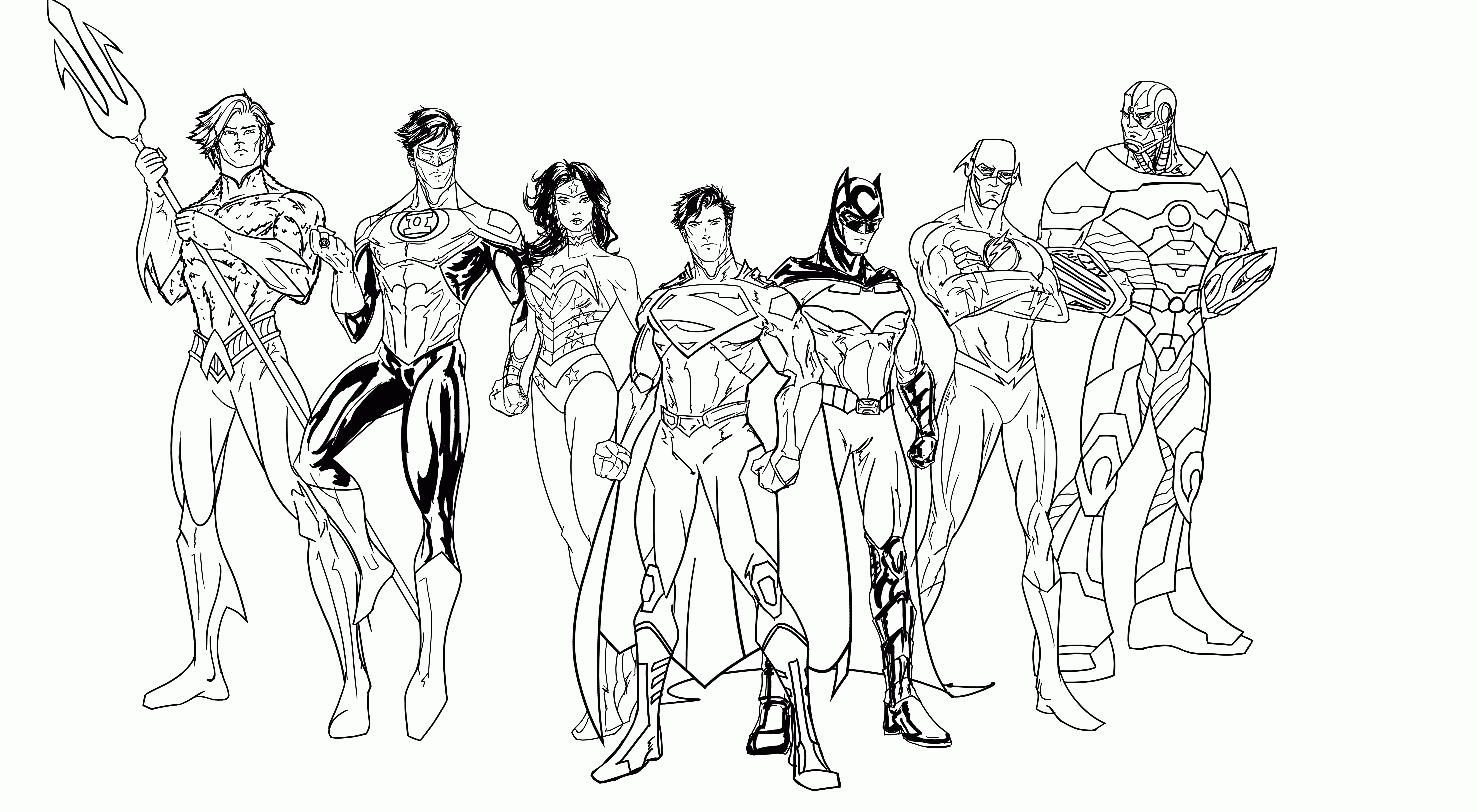 Free Free Justice League Coloring Pages Download Free Clip Art Free Clip Art On Clipart Library