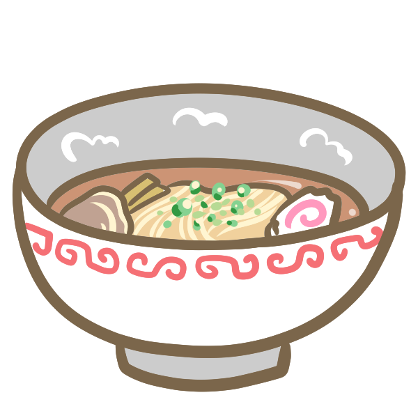 ラーメン 醤油 のイラスト かわいいフリー素材が無料のイラストレイン