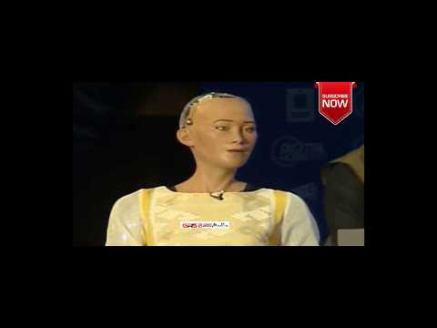 Sophia Robot in Dhaka (Video).