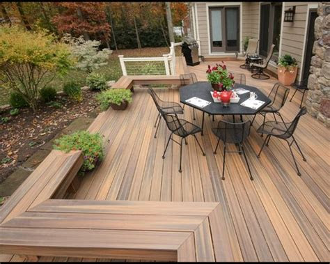 composite deck bench home design ideas pictures remodel