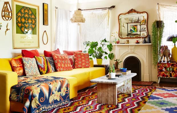 15 Playful Living Room Designs In Boho Style 15 Playful Living Room Designs In Boho Style