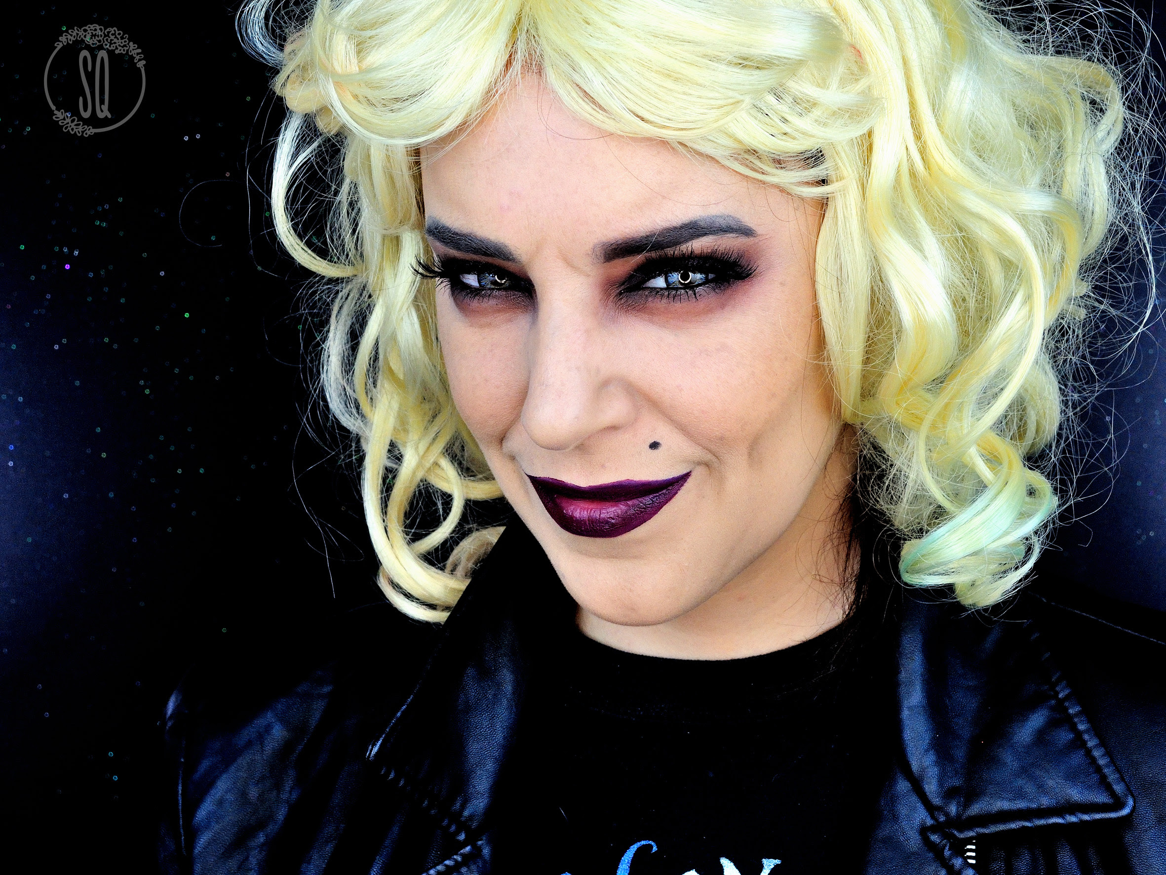 Chucky's Bride makeup tutorial for Halloween