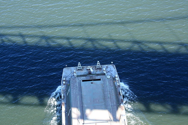 tug & barge from st. johns bridge