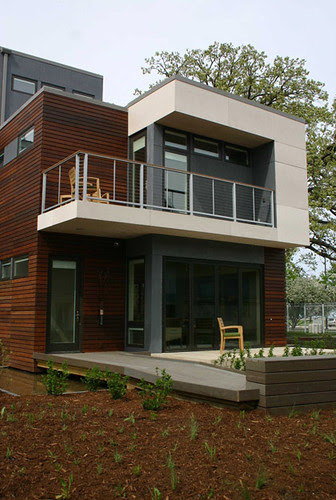 MKSolaire Eco Friendly House - Front Facade Design