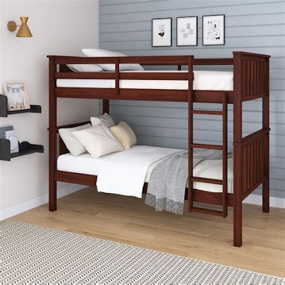 Designing A Room With Solid Wood Bunk Beds Twin Over Twin