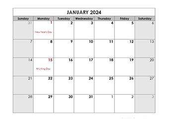  2024 monthly us holidays libreoffice calendar free printable templates