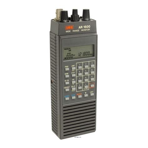 PDF Service Manual Aor Ar1500 Wideband Receiver