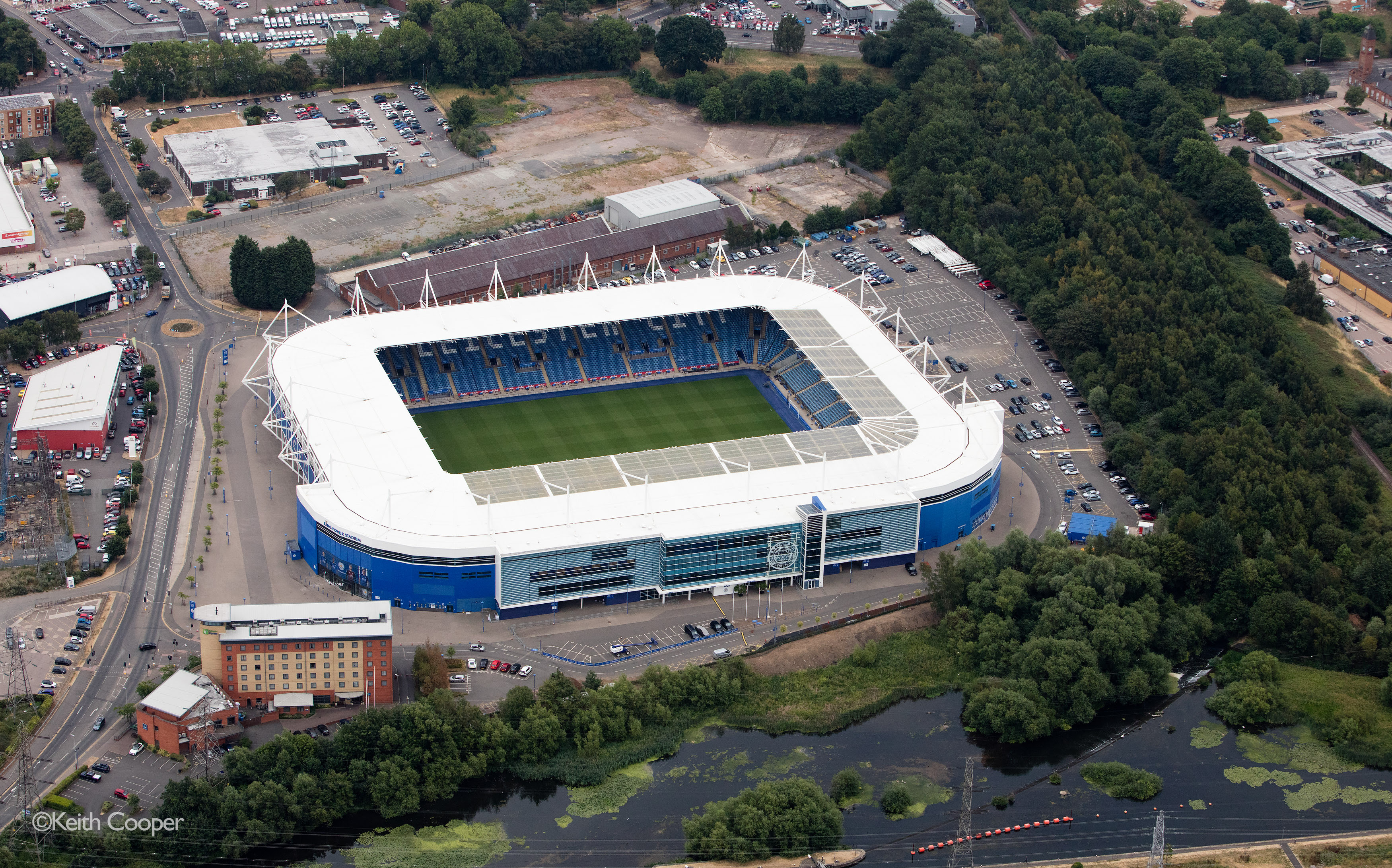 Aerial photos and views of the city of Leicester - taken ...