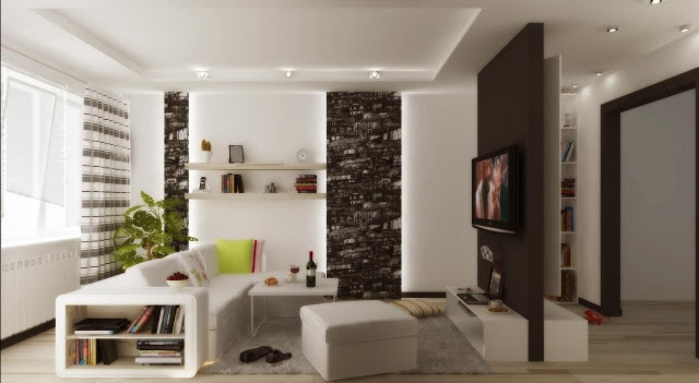 Kleines Wohnzimmer modern einrichten - Tipps und Beispiele
