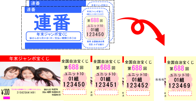 年末ジャンボ宝くじ当選番号 第818回 19年12月31日 火