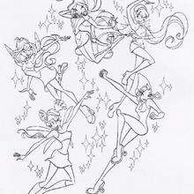 Winx Club Coloring Pages 85 Online Toy Dolls Printables For Girls