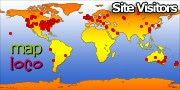 Locations of Site Visitors