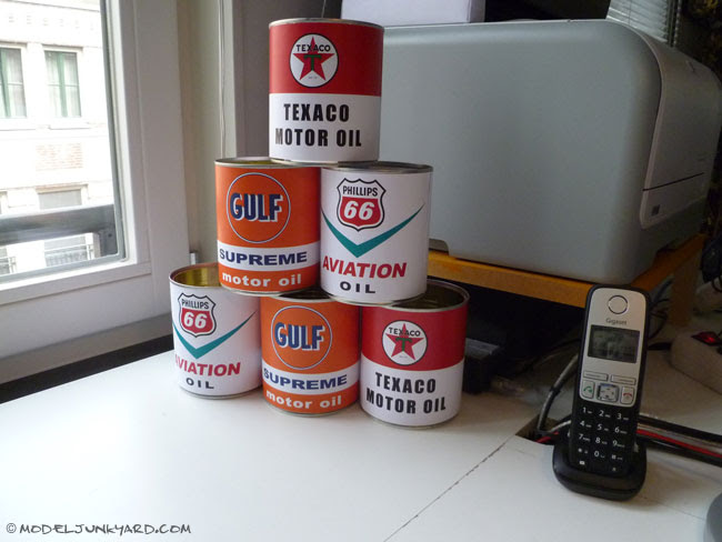 Recycling soup cans for vintage oil can replicas [How to ...