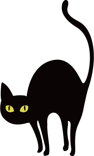 猫のシルエット 2 Ec Design デザイン