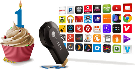 Chromecast, primo anniversario