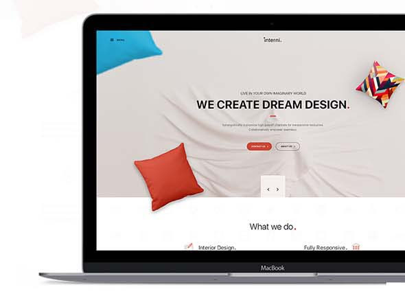 25 Interni - 3D Interior & Design Studio WordPress Theme
