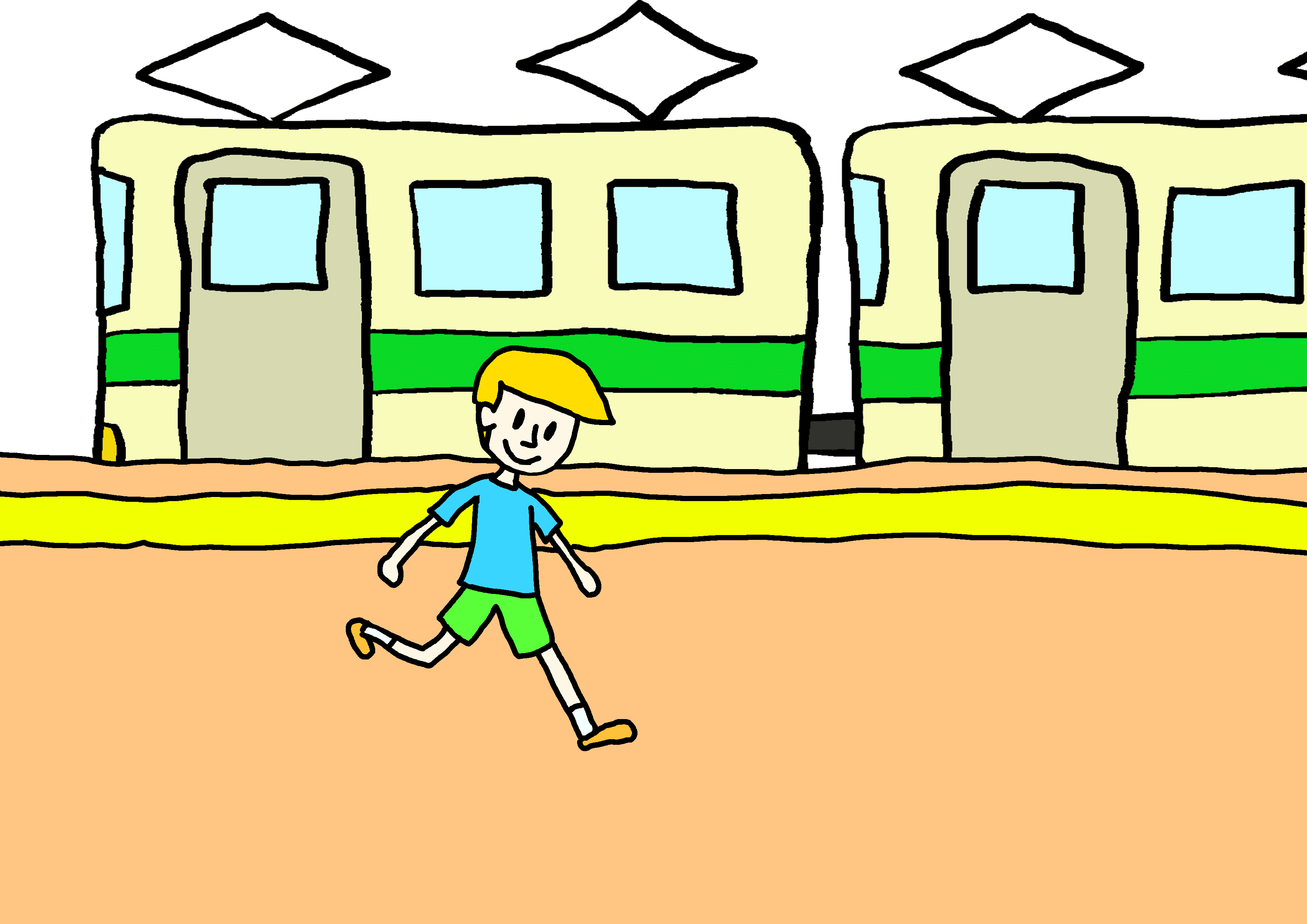 イラスト みんなの日本語16課 にほんご教師ピック