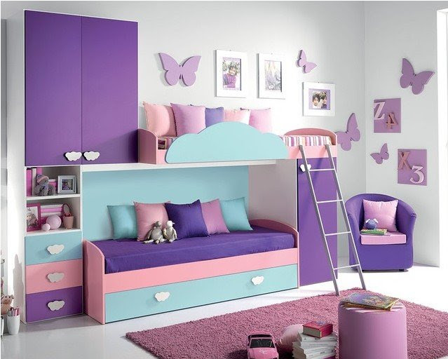 Desain Kamar Tidur Anak Perempuan Nunasa Pelangi Desain Kamar Tidur Anak Perempuan Nunasa Pelangi