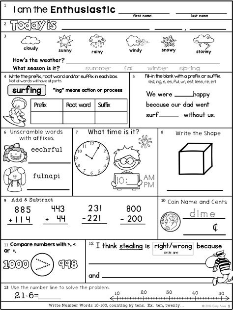 Multiplication and division are … math for 2nd graders worksheets printable