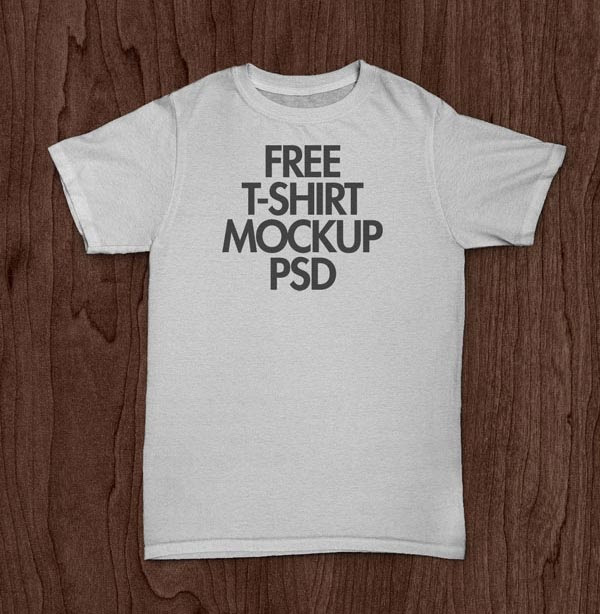 Download 40 PSD Templates to Mockup your T-Shirt Design