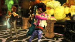 Soloing as a Hendrix look-alike in Guitar Hero III: Legends of Rock