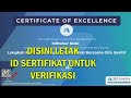 Id Kredensial Sertifikat