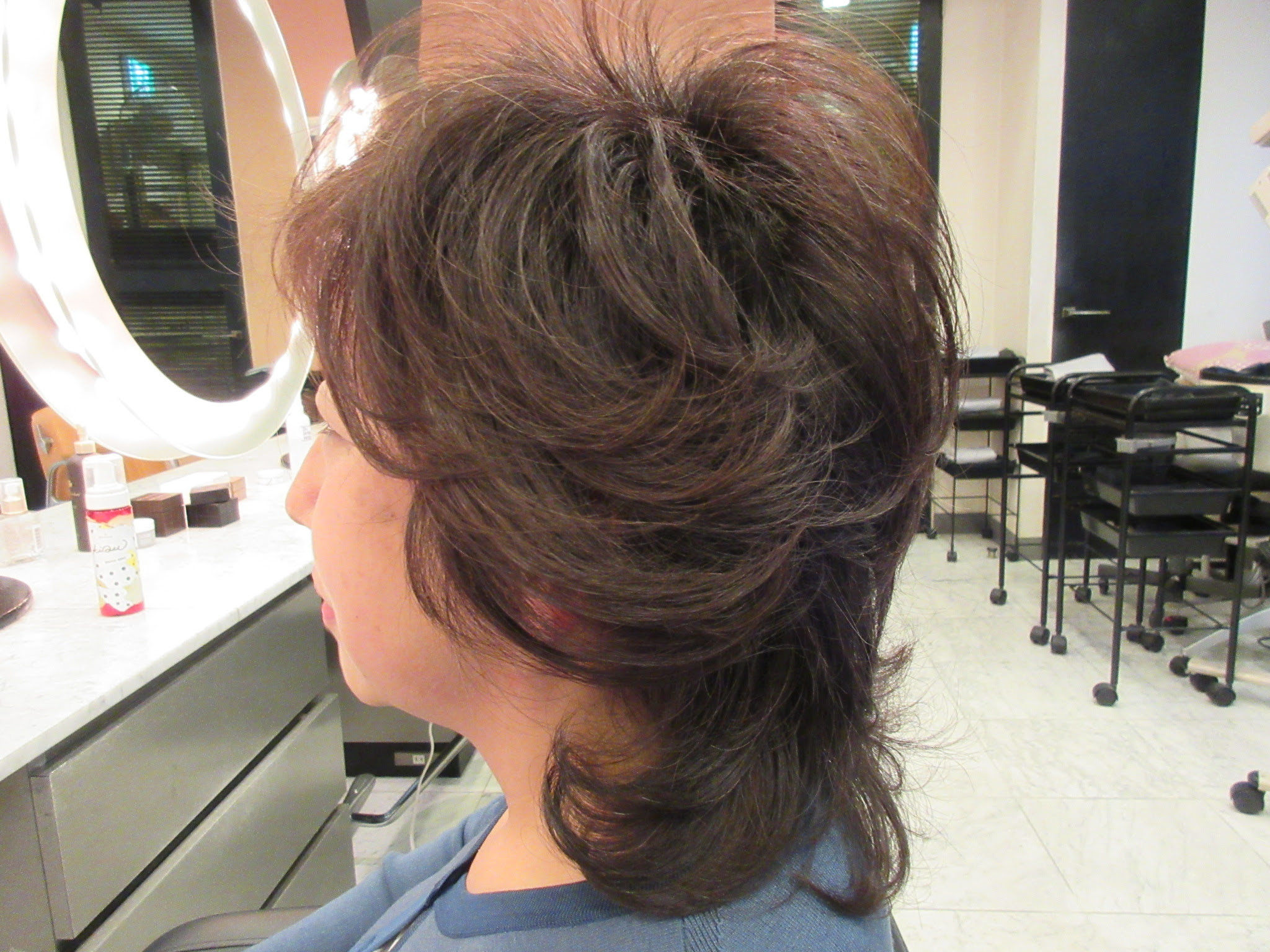 ５０代ヘアカタログ ５０代ヘアスタイル ５０代髪型 ５０代ミディアムスタイル 50代60代のご婦人の髪型を素敵にする美容師樽川和明