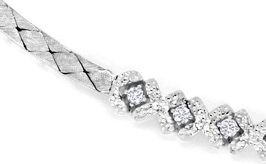 Original-Foto 2, BRILLANT-ARMBAND WEISSGOLD 0,55ct DIAMANTEN LUXUS! NEU!