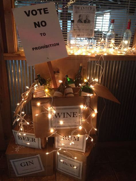 party decoration speakeasy  ideas