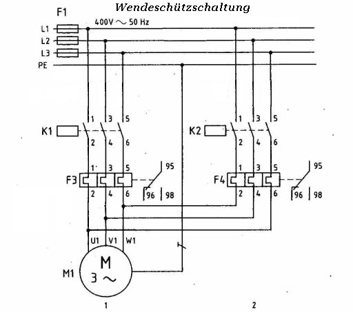 Schaltplan Motorantrieb