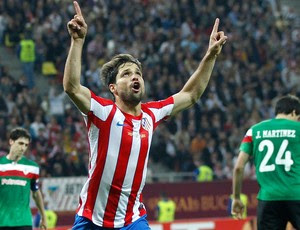 Diego, Atlético de Madrid x Athletic Bilbao (Foto: Reuters)
