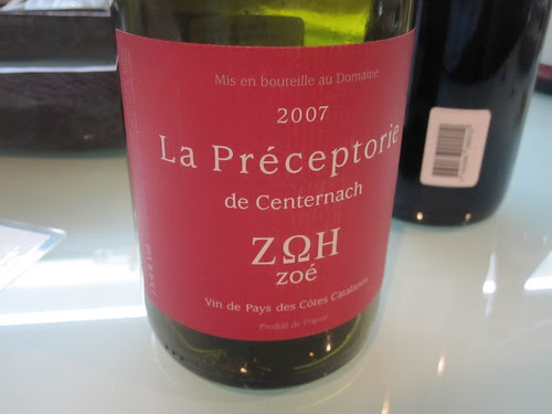 La préceptorie de Centernach Zoé 2007