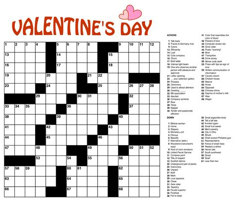 The crosswords #4 through #7 are usually slightly easier than the first three, although difficulty is always subjective! printable universal crossword puzzle today across to bear february