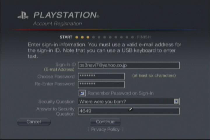 Ps3海外アカウントの取り方 Ps3 Navi