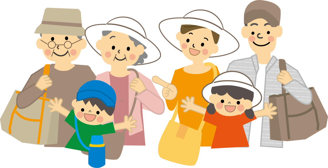 旅行のイラスト 無料素材