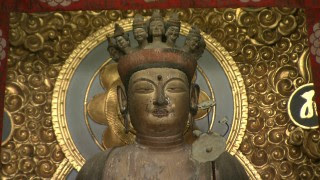 やさしい表情の十一面観音