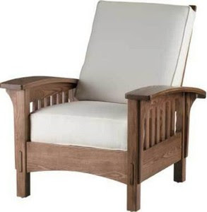 Mission Style Chair "DIY " Unfinished Furniture Kit Ash Wood 
