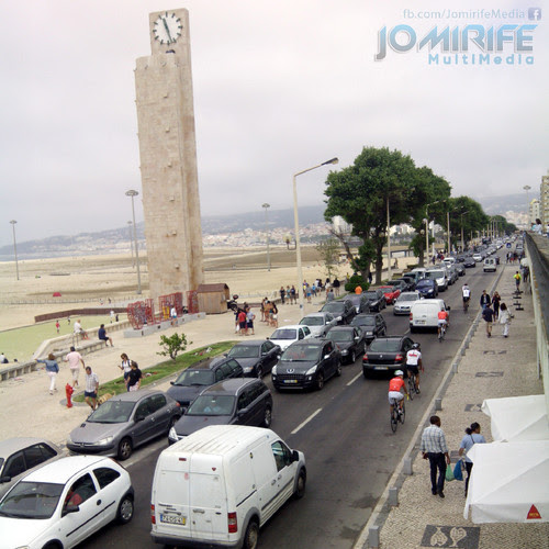 Avenida do Relógio de Praia na Figueira da Foz