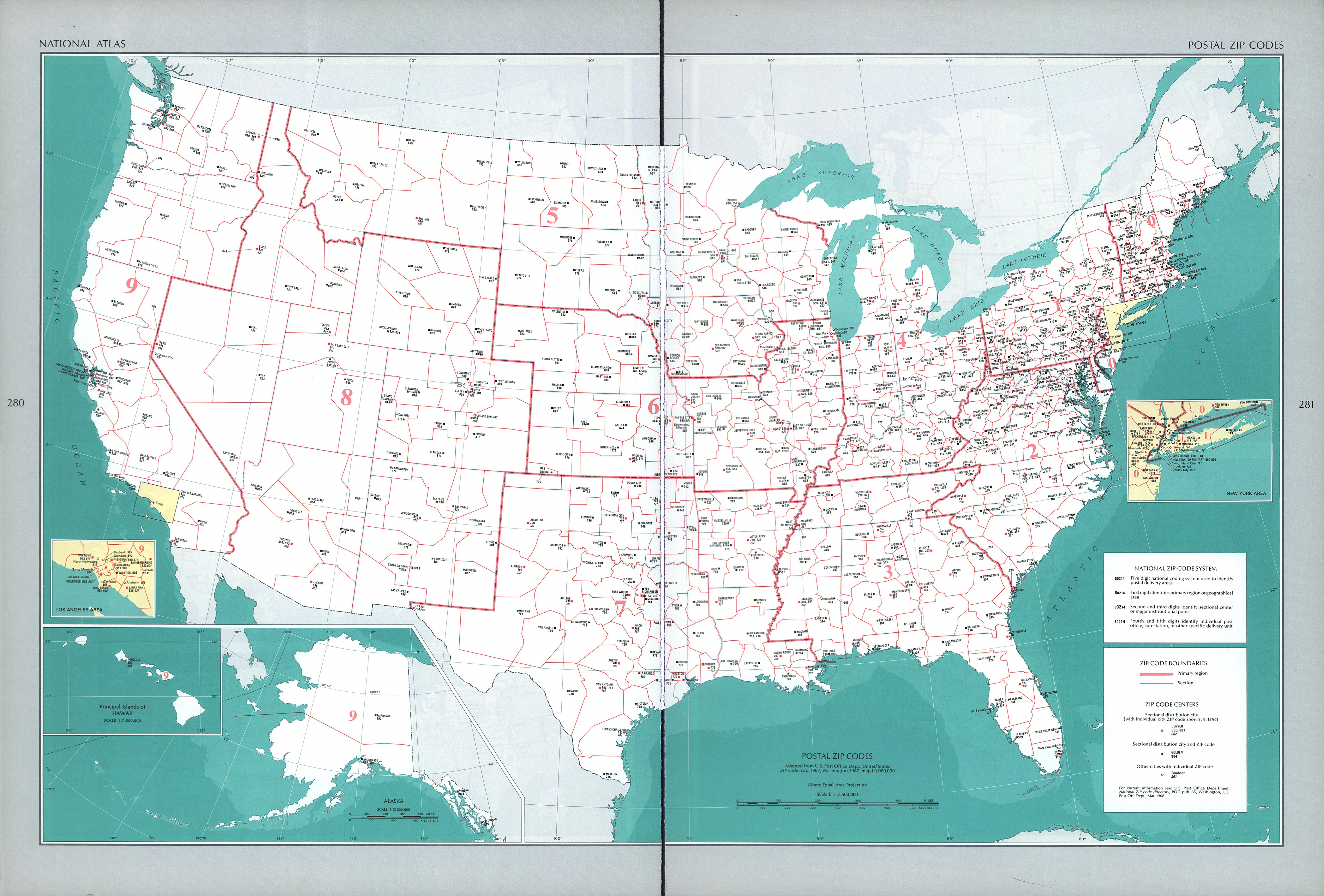 usa zip codes