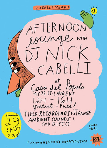 DJ NICK CABELLI flyer by Ohara.Hale