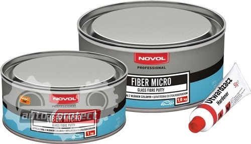 Fyllmedel med glasfiber appliceringsmetod
