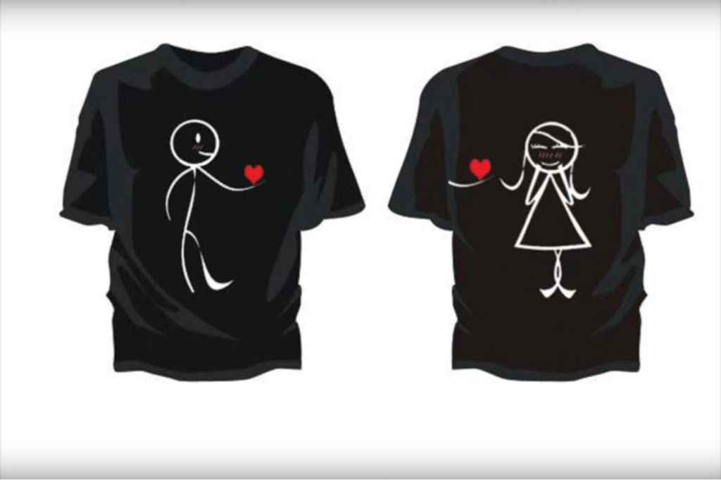 Tren Kaos  Couple  ala Distro  Grosir Kaos  Distro  Murah 