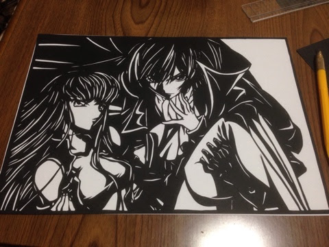 暇人の戯言 切り絵