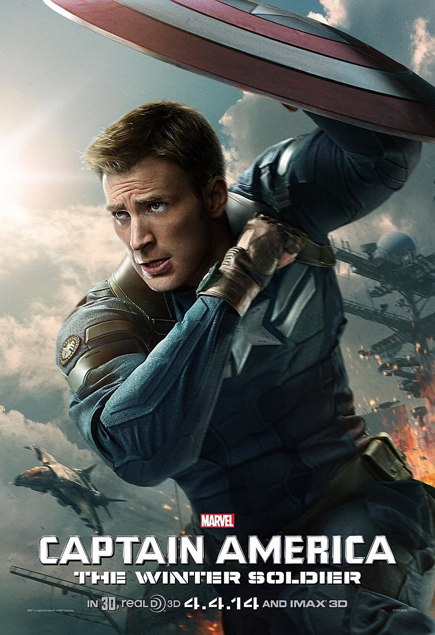 Captain America: The Winter Soldier’ Unveils Heroic New Poster