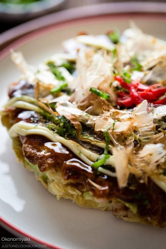 Okonomiyaki (Japanese Savory Pancake) | Easy Japanese Recipes at JustOneCookbook.com