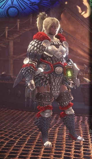 Mhw バゼルab装備の見た目は上級騎士でかっこいい これが竜燐の鎧か バゼルギウス防具 見た目重視 可愛い装備のブログ