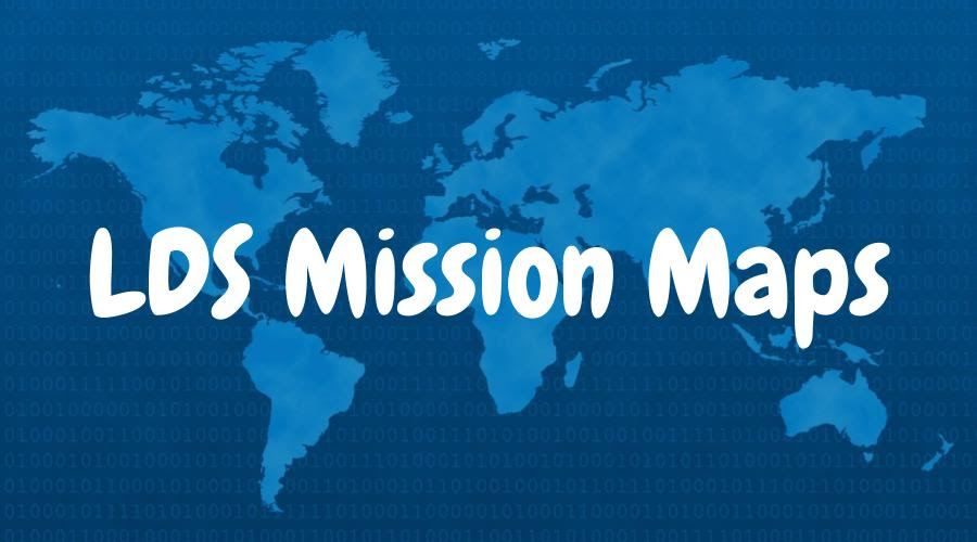 Washington Dc South Mission Map
