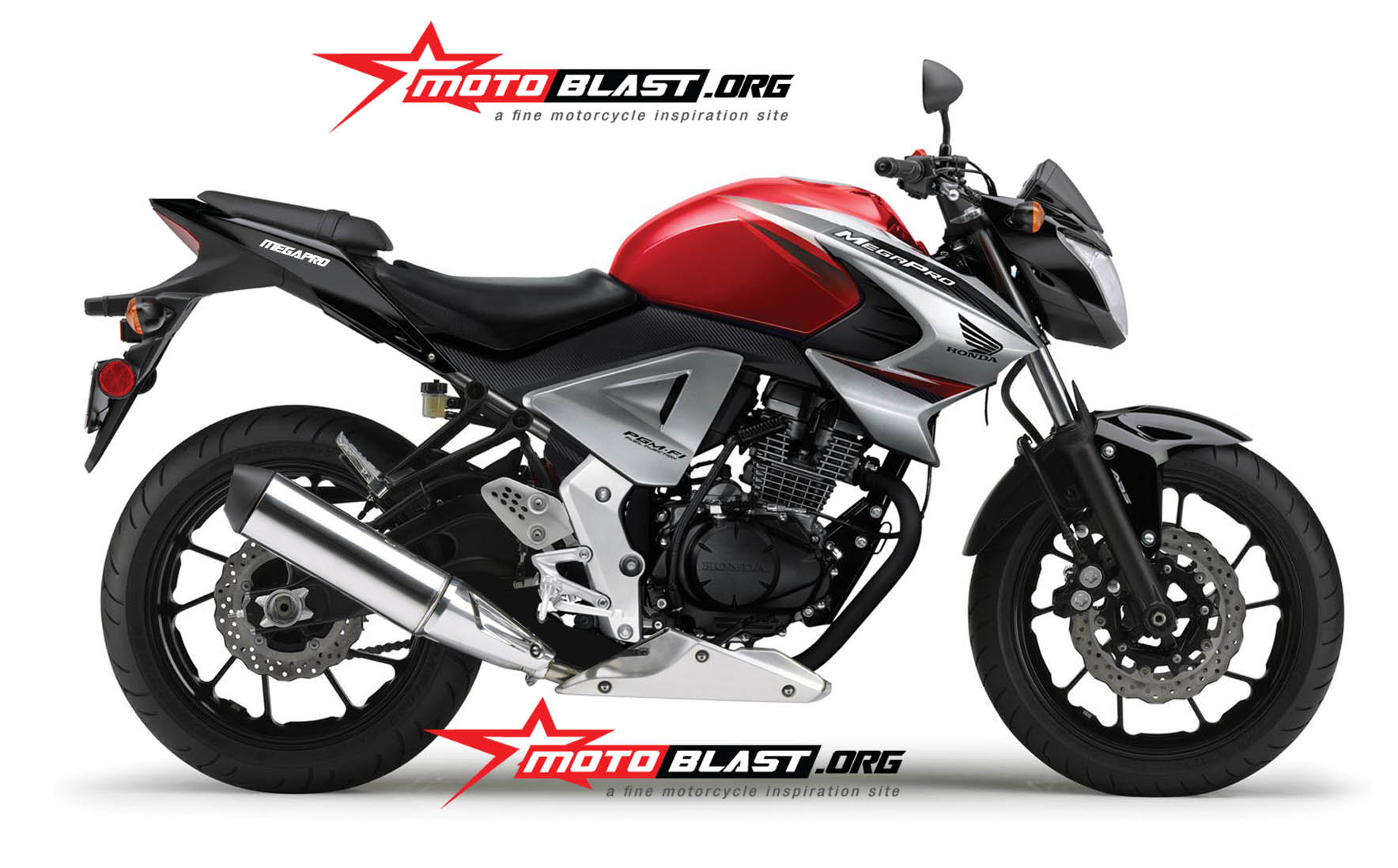 Modif New Honda Megapro 2014 - Lebih gagah dan 